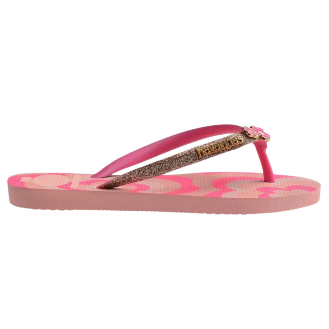 Chinelo Havaianas Kids Slim Glitter ll