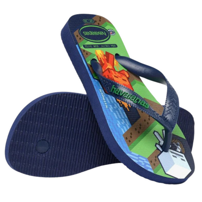 Chinelo Havaianas Kids Minecraft