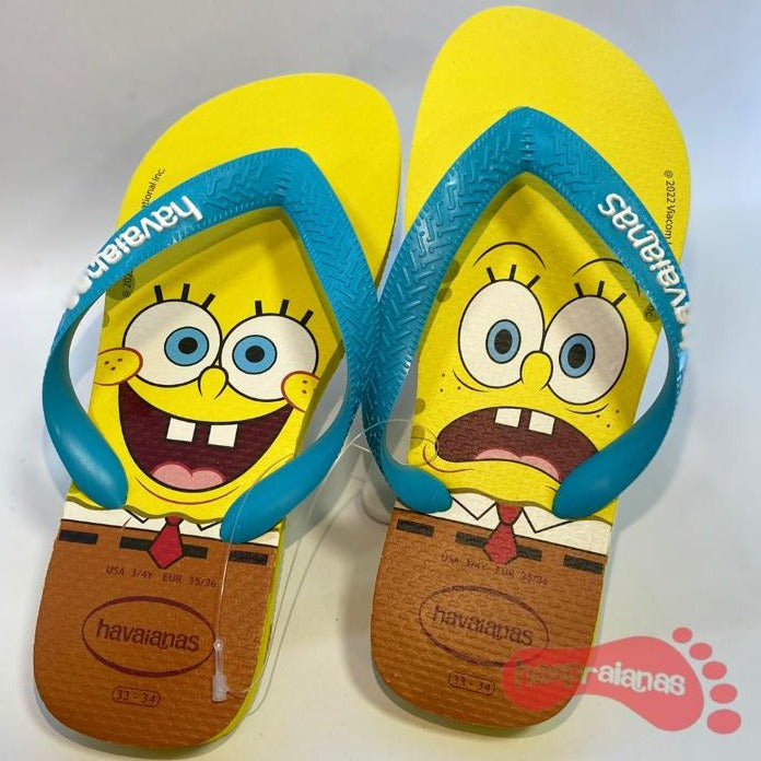 Chinelo Havaianas Top SpongeBob