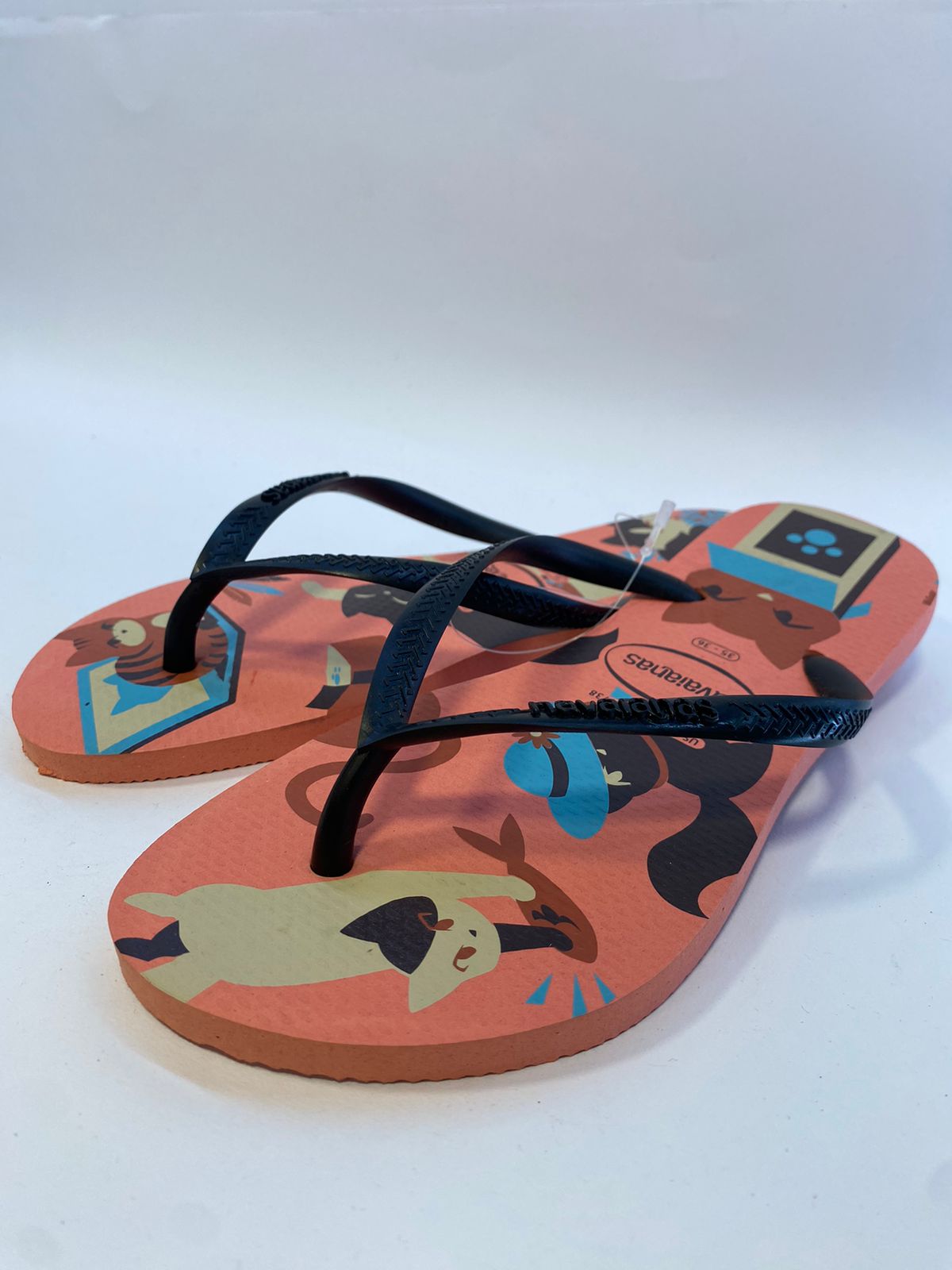 Chinelo Havaianas Slim Pets Necta