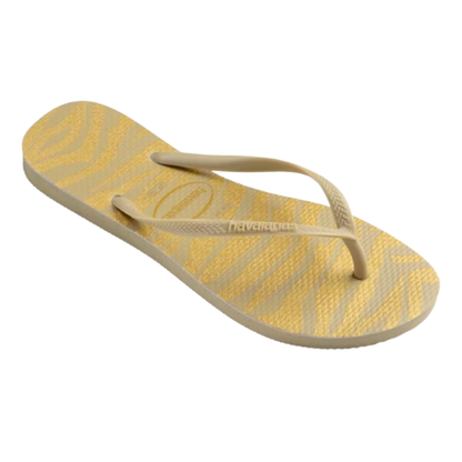 Chinelo Havaianas Slim Animals Glitter