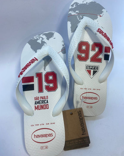 Chinelo Havaianas Top Times São Paulo