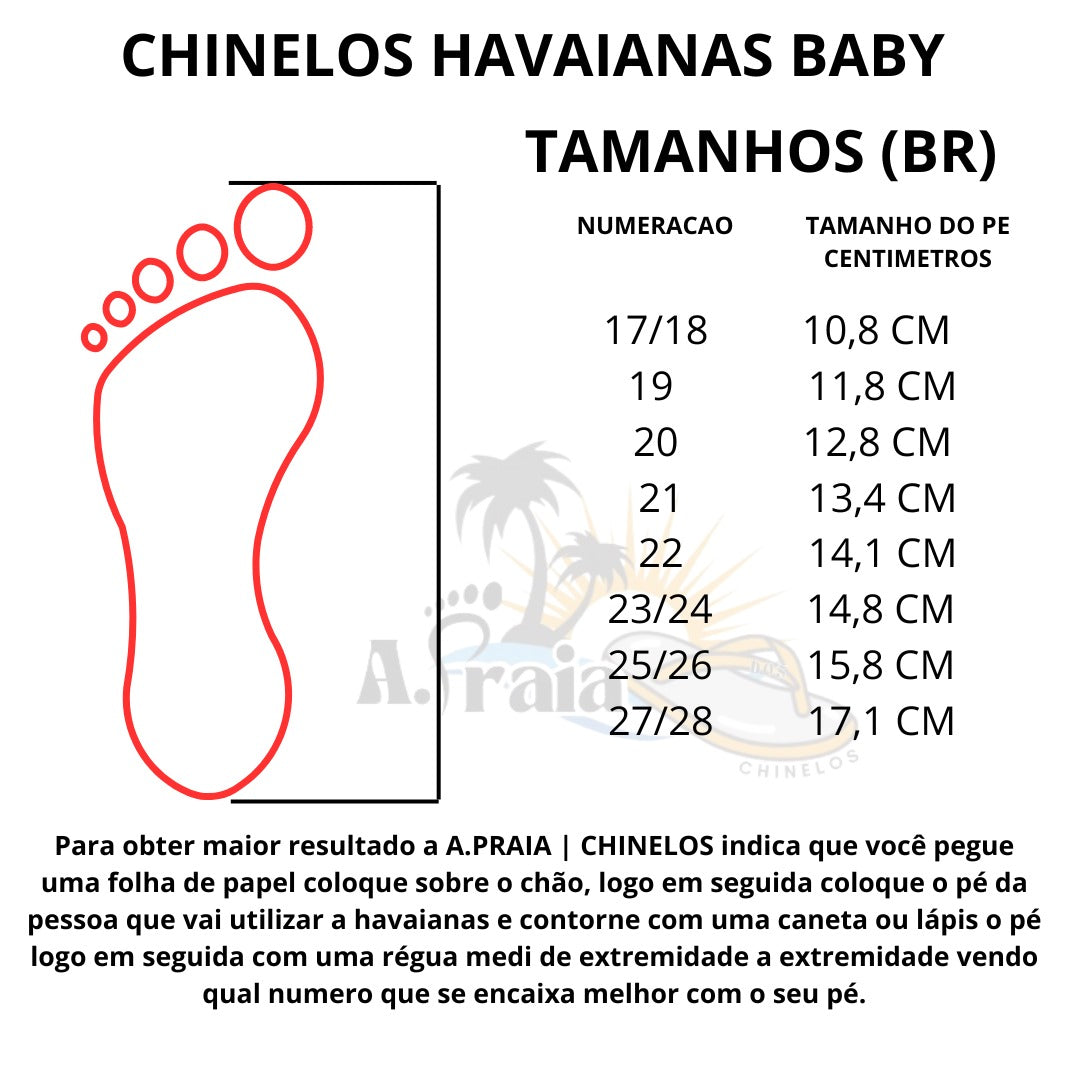Chinelo Havaianas Baby Marvel