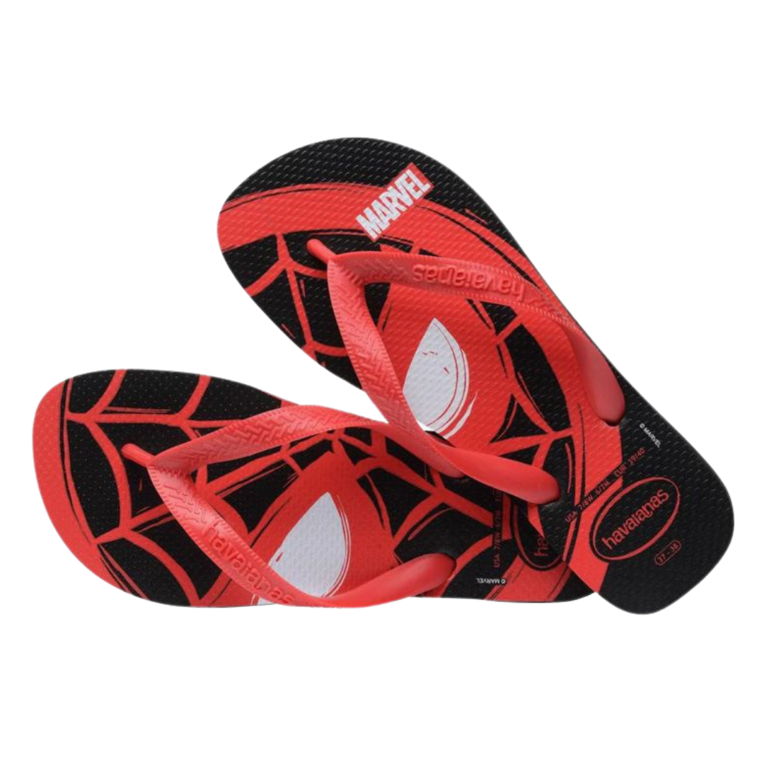 Chinelo Havaianas Marvel Logomania