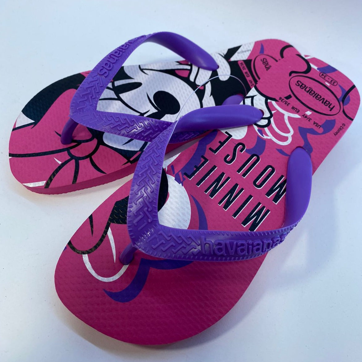 Chinelo Havaianas  Top Disney ROSA/ROSA