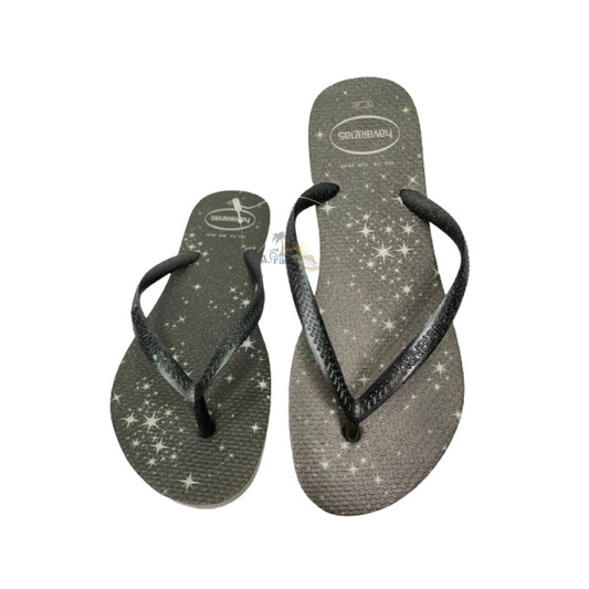 Chinelo Havaianas Slim Gloss Cinza