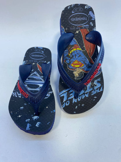 havaianas Infantil Max Heróis Super-Homem