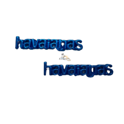 Placa Logo Havaianas