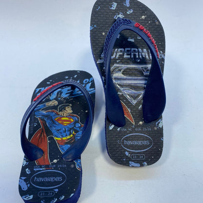 havaianas Infantil Max Heróis Super-Homem