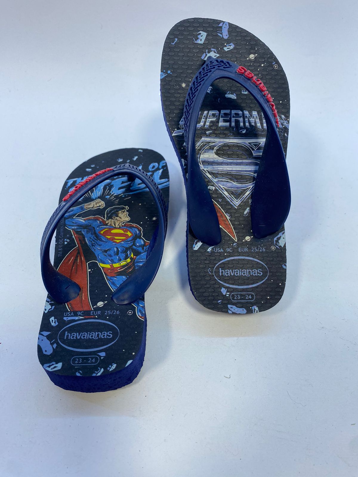 havaianas Infantil Max Heróis Super-Homem