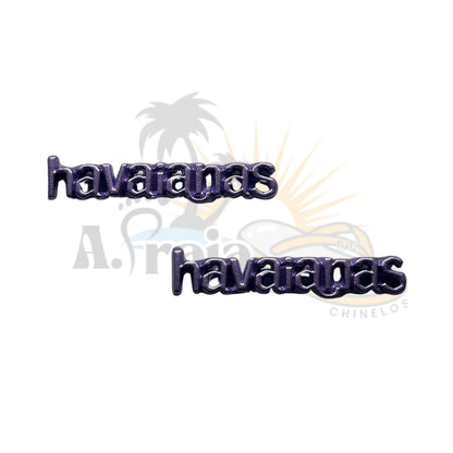 Placa Logo Havaianas