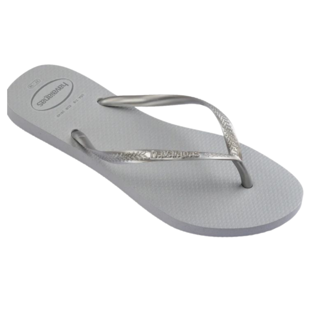 Chinelo Havaianas Slim Gloss Cinza