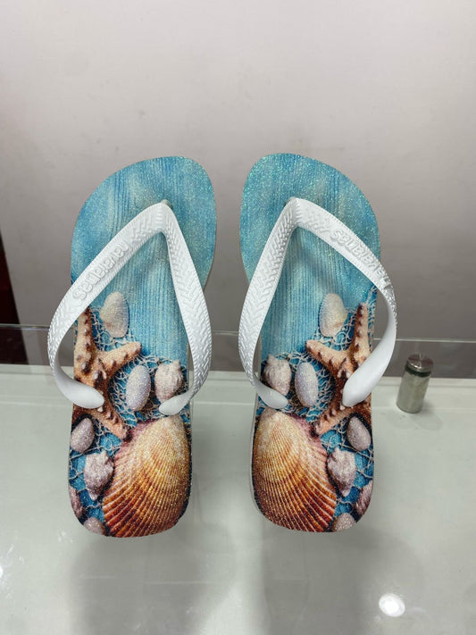 Chinelo Havaianas Personalizado  Top  Mar Novo