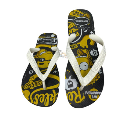 Chinelo Havaianas Simpsons Preta