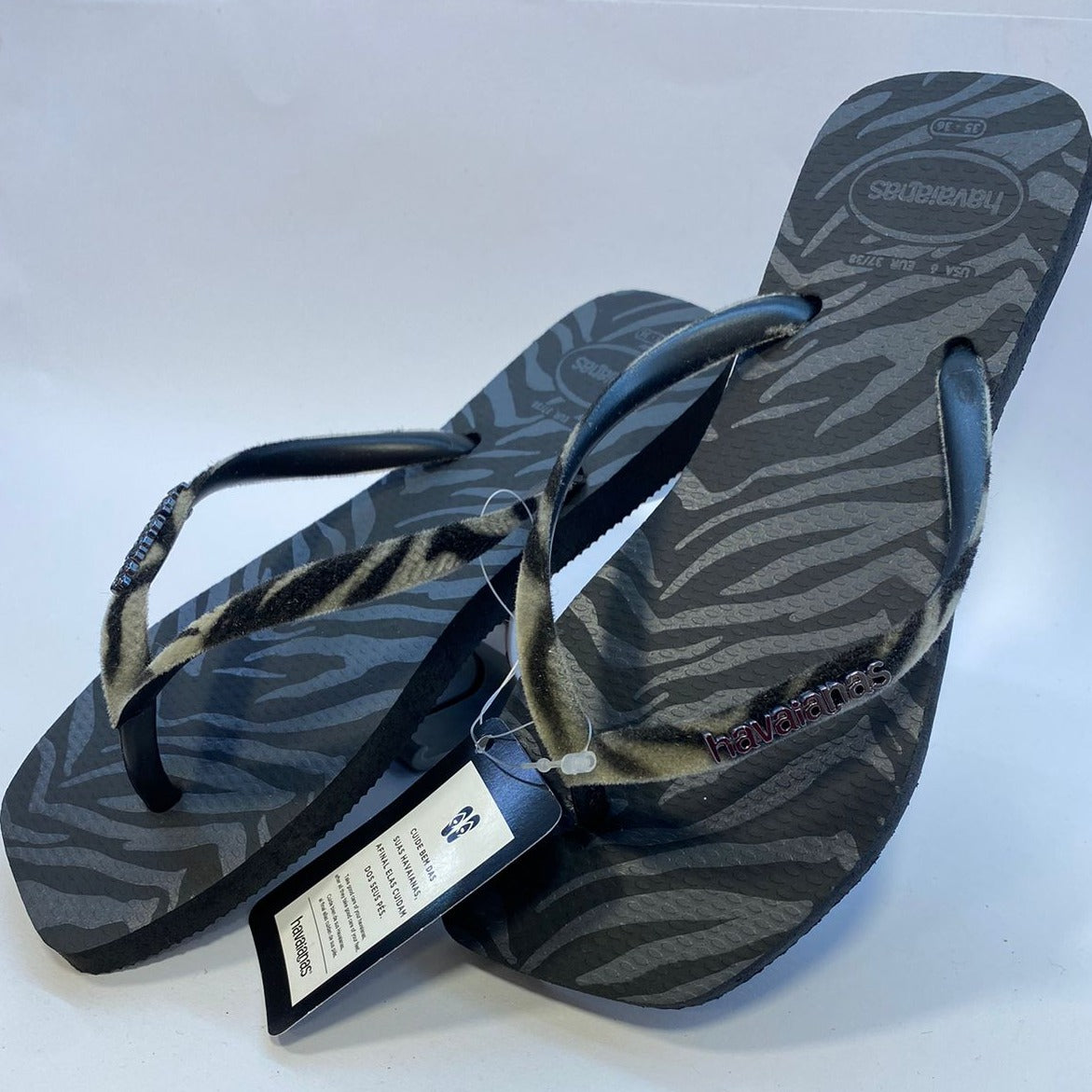 Chinelo Havaianas Slim Squared Vl Vt Preto