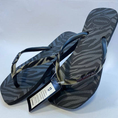 Chinelo Havaianas Slim Squared Vl Vt Preto