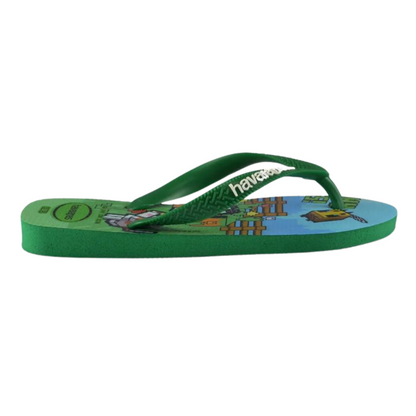 Chinelo Havaianas Kids Minecraft FC