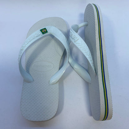 Chinelo havaianas Brasil Branca