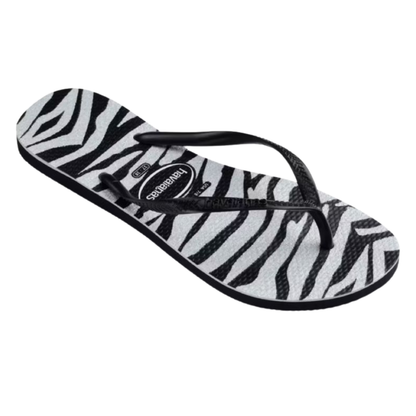 Chinelo Havaianas Slim Animals Glitter
