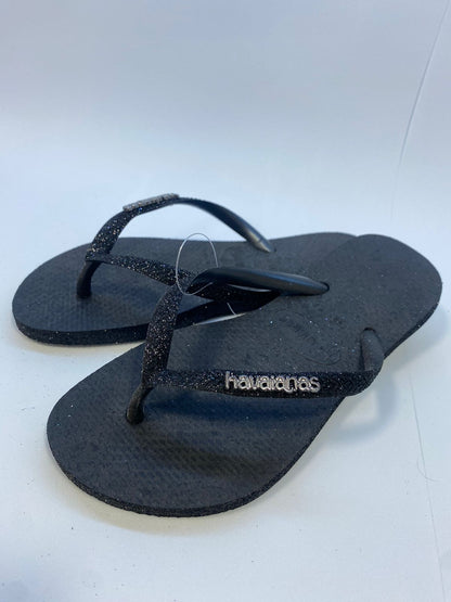 Chinelo Havaianas Slim Sparkle Preto