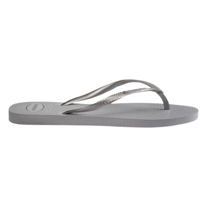 Chinelo Havaianas Slim Gloss Cinza