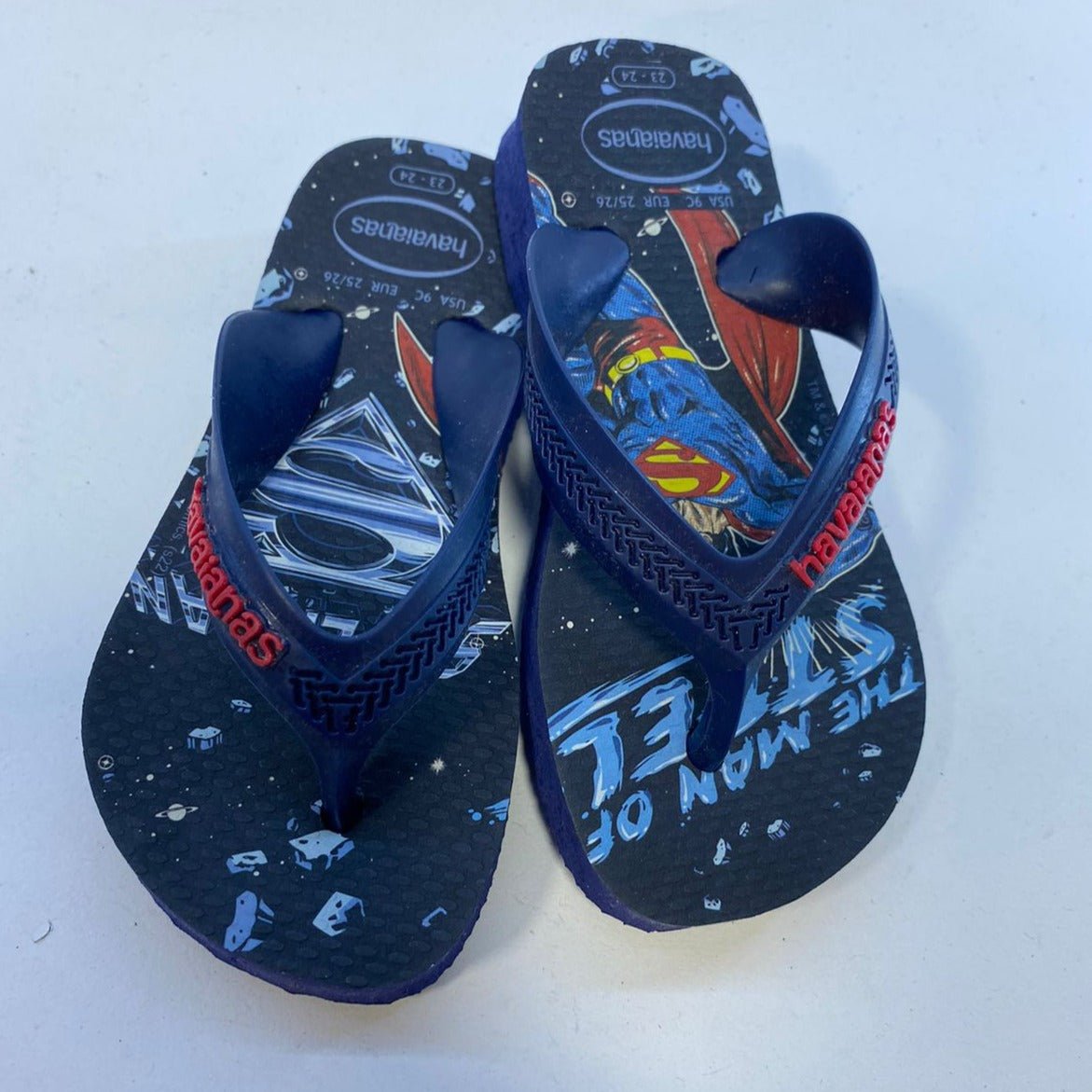 havaianas Infantil Max Heróis Super-Homem