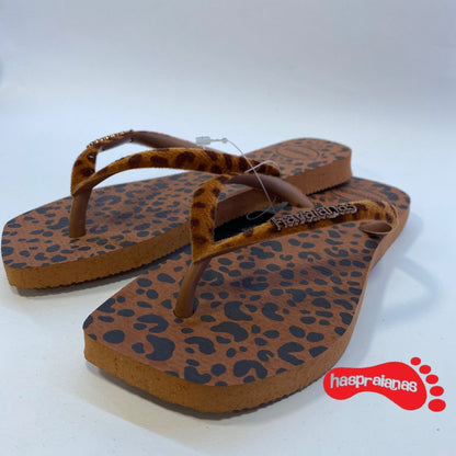 Havaianas slim squared Vl Vt Ferrugem