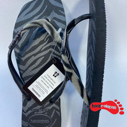 Chinelo Havaianas Slim Squared Vl Vt Preto