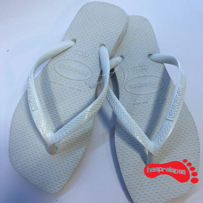 Chinelo havaianas Slim Square Branco