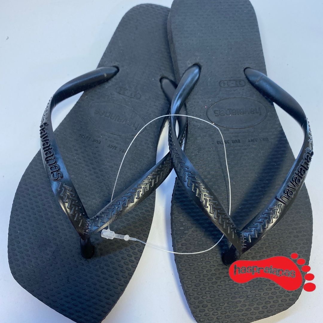 Chinelo Havaianas Slim Square Preta