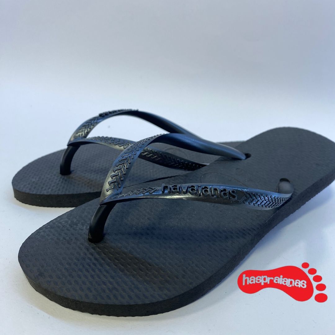 Chinelo Havaianas top Preta