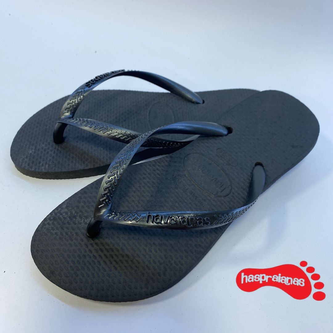 Chinelo Havaianas top Preta