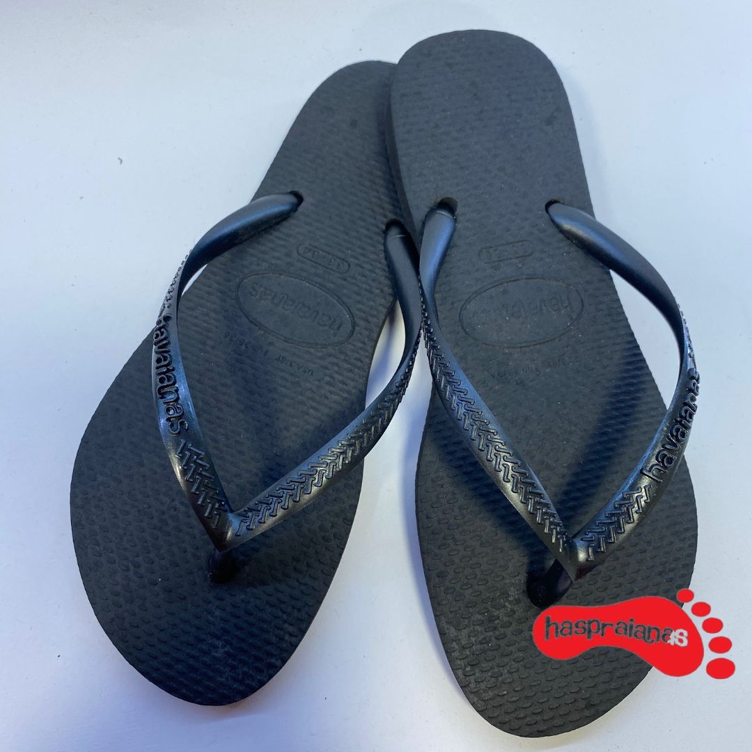 Chinelo Havaianas top Preta