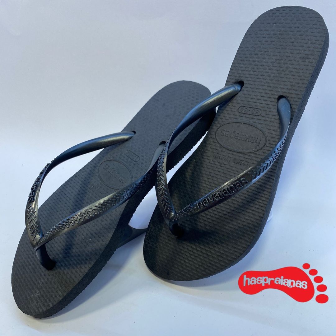 Chinelo Havaianas Slim Preta