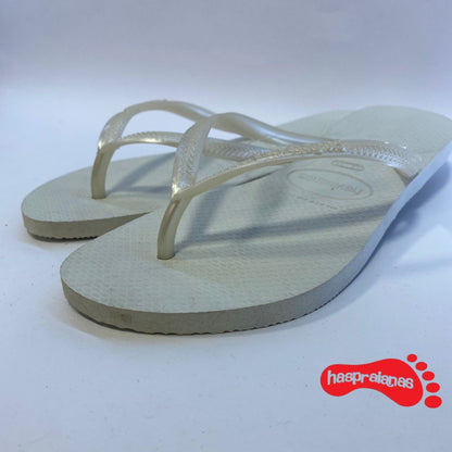 Chinelo Havaianas Slim Branca