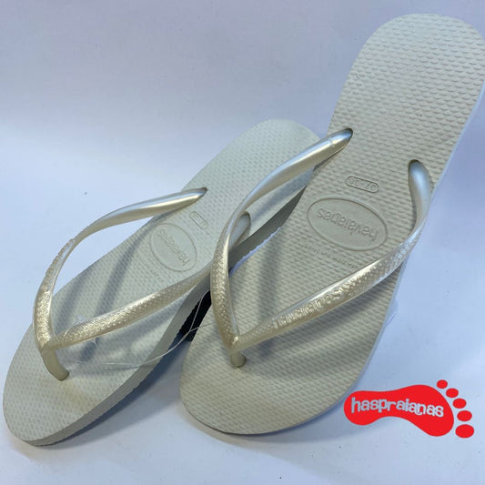 Chinelo Havaianas Slim Branca