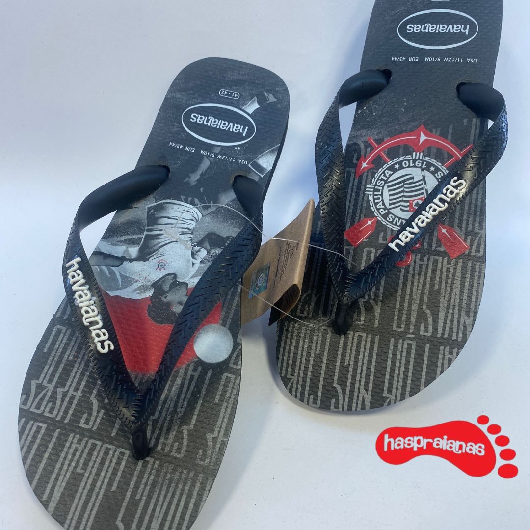 Chinelo Havaianas Top Times Corinthians