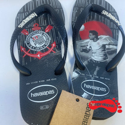 Chinelo Havaianas Top Times Corinthians