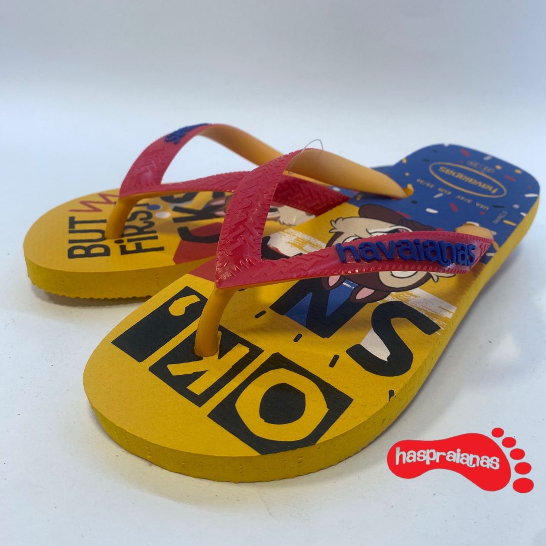 Chinelo Havaianas Stylish Amarelo Pop