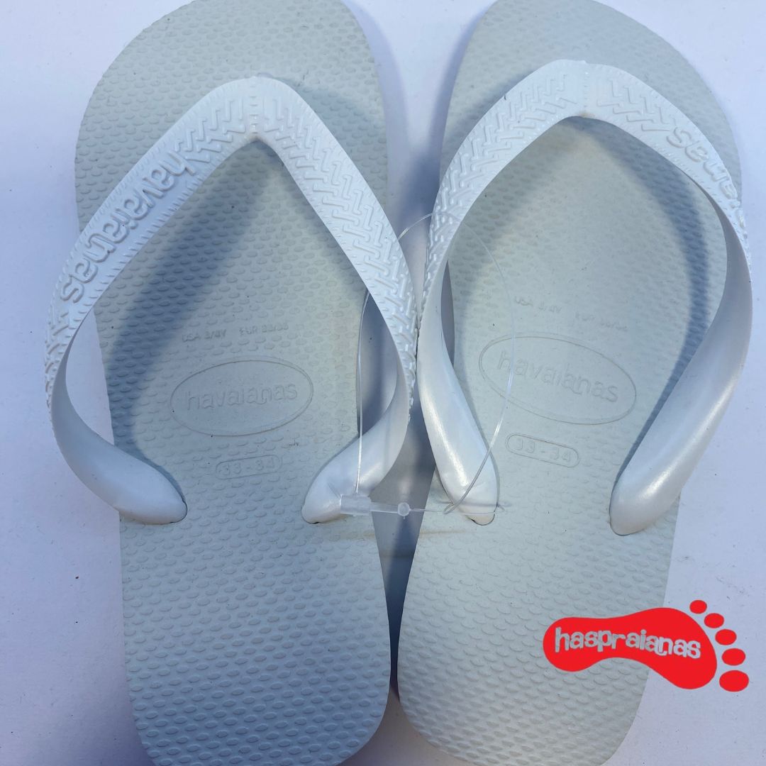 Chinelo Havaianas Top Branca