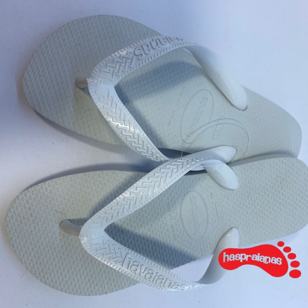 Chinelo Havaianas Top Branca