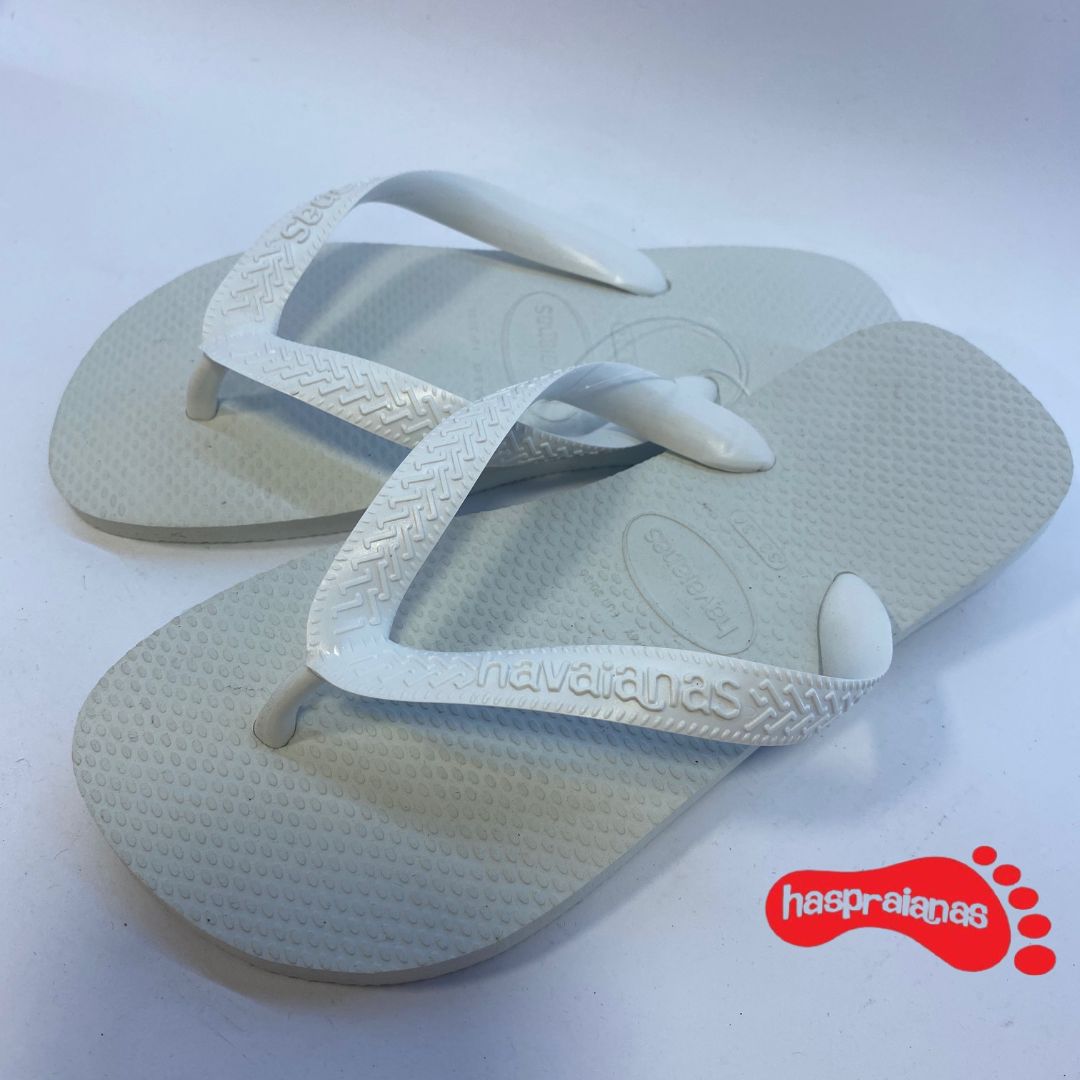 Chinelo Havaianas Top Branca