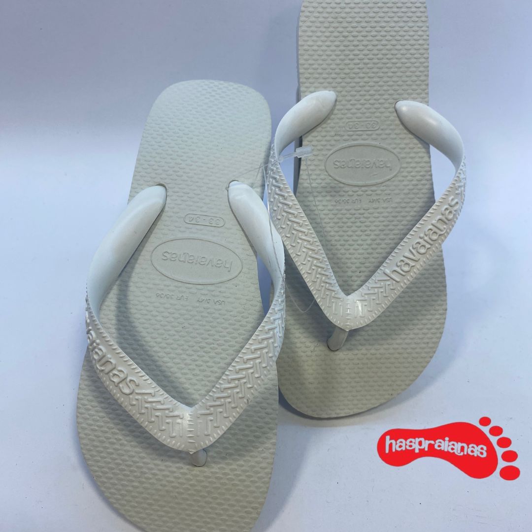 Chinelo Havaianas Top Branca