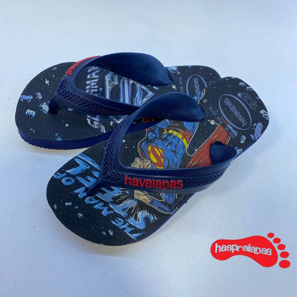 havaianas Infantil Max Heróis Super-Homem