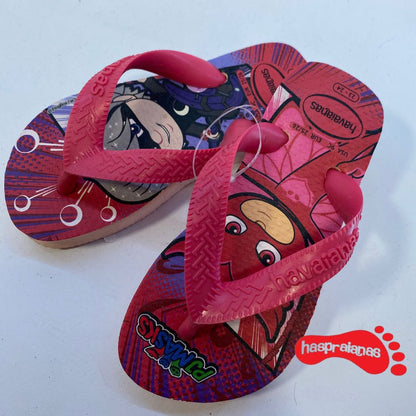 Chinelo Havaianas Kids Top PJ Masks Rosa Ballet