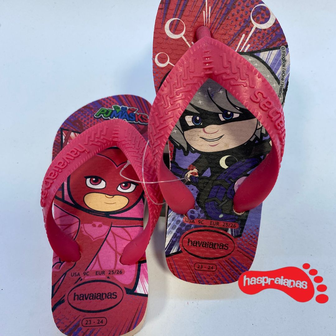 Chinelo Havaianas Kids Top PJ Masks Rosa Ballet