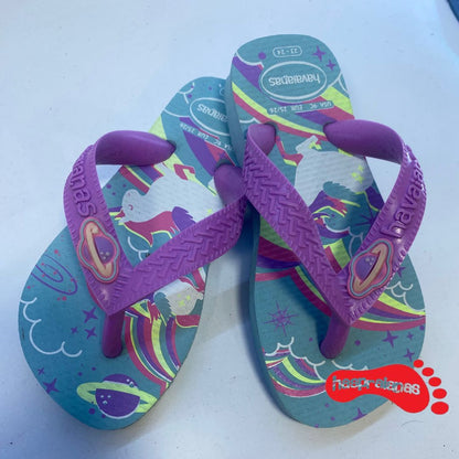 Havaianas Kids Infantil Fantasy Azul Water