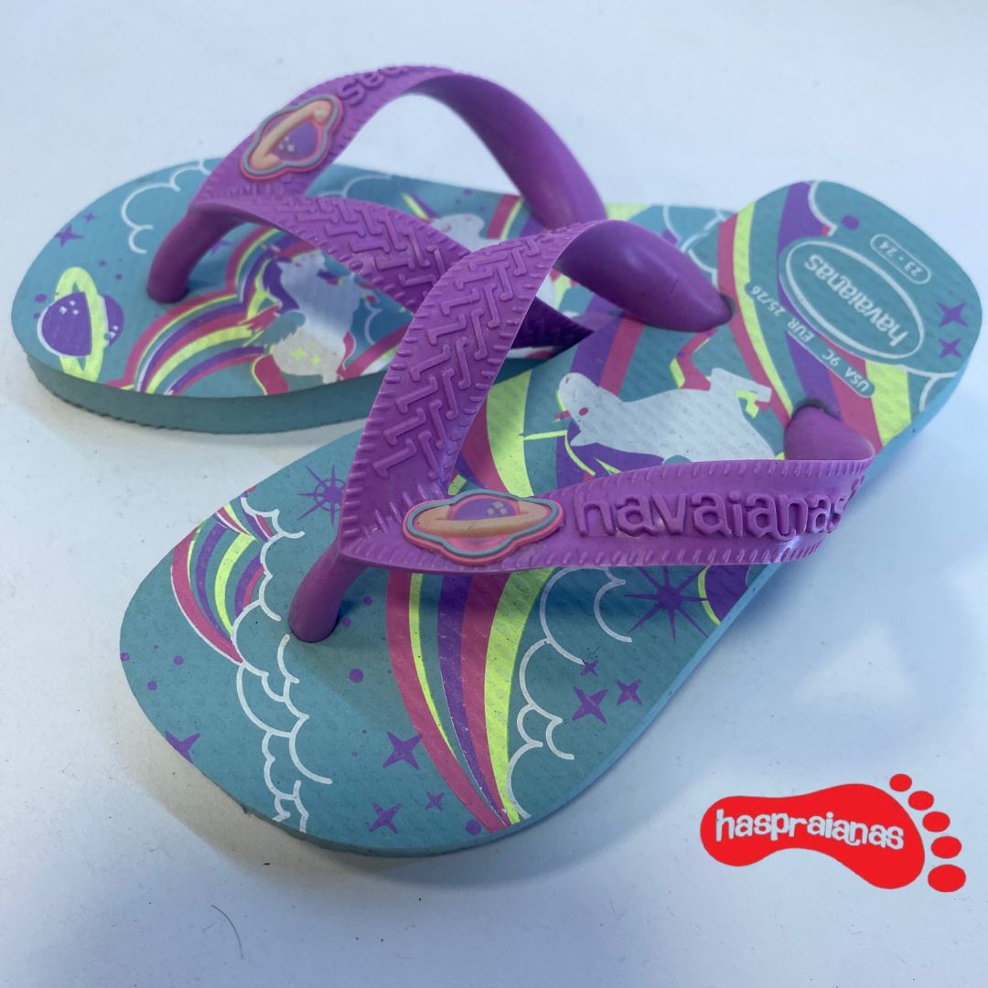 Havaianas Kids Infantil Fantasy Azul Water