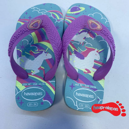 Havaianas Kids Infantil Fantasy Azul Water