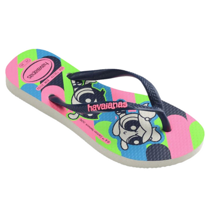 Chinelo Havaianas Slim Kids PowerPuff Meninas Super Poderosas